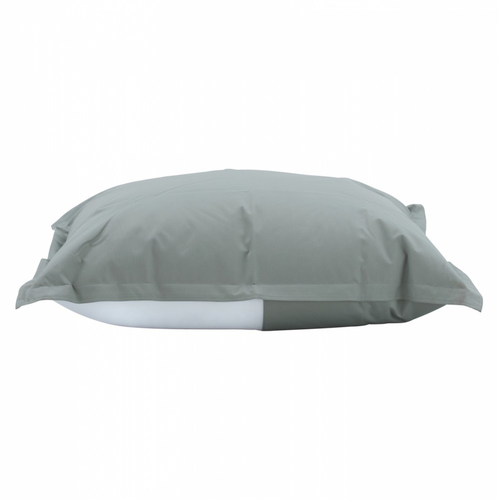 Πουφ "BLOOM" από ύφασμα αδιάβροχο σε χρώμα γκρι 125x145