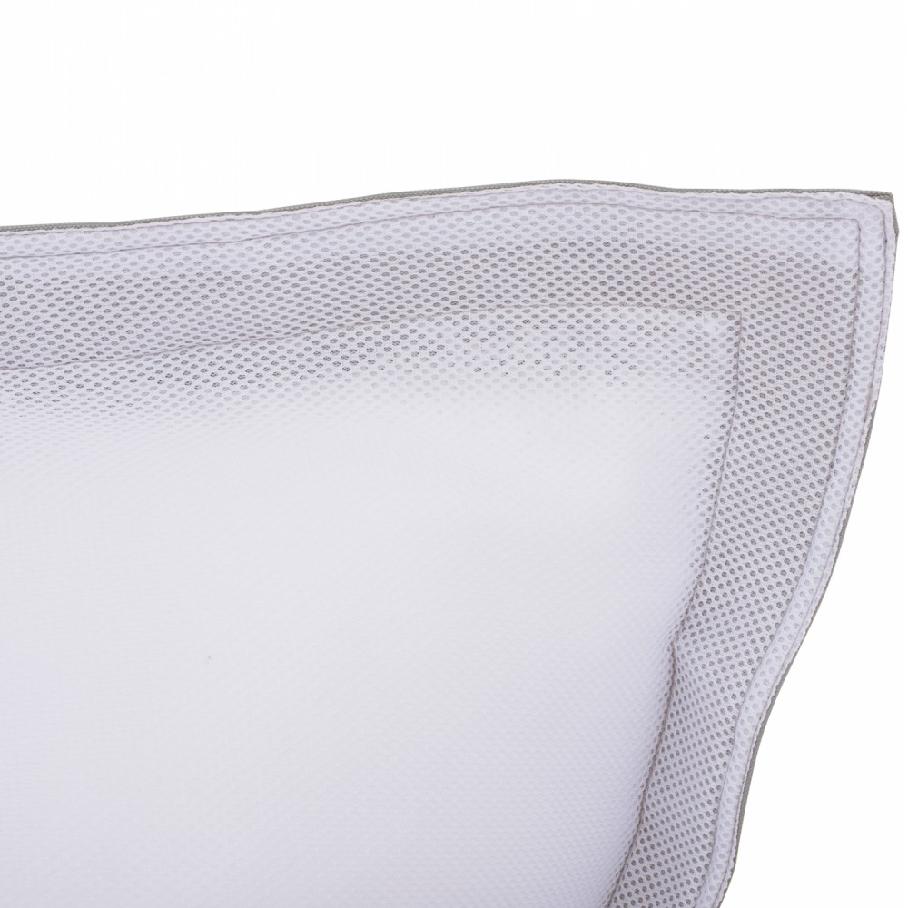 Πουφ "BLOOM" από ύφασμα αδιάβροχο σε χρώμα γκρι 125x145