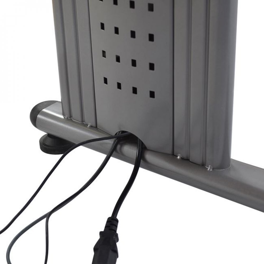 Γραφείο επαγγελματικό σετ 2 τμχ σε χρώμα βέγγε 120x72x75