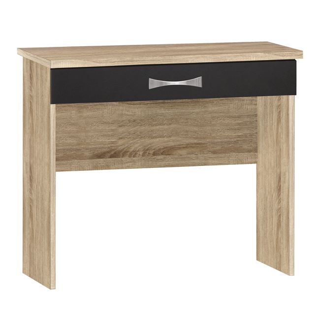 Τουαλέτα με ένα συρτάρι σε χρώμα σονόμα/γκρι 80x40x76