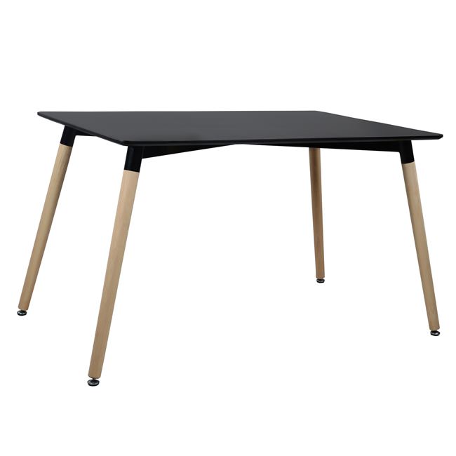 Τραπέζι "MINIMAL" σε φυσικό/μαύρο χρώμα 160x90x74