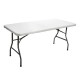 Τραπέζι "CATERING-ΣΥΝΕΔΡΙΟΥ" από PP/μέταλλο σε χρώμα λευκό/γκρι 152x70x74