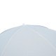 Ομπρέλα παραλίας "RANDALL" από μέταλλο/ύφασμα σε λευκό χρώμα Φ200