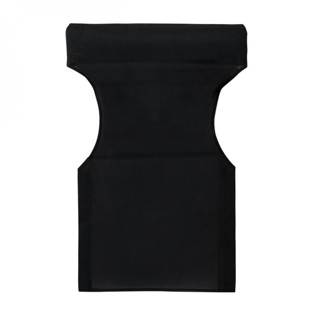 Πανί σκηνοθέτη από textilene σε χρώμα μαύρο 46.5Χ53Χ80