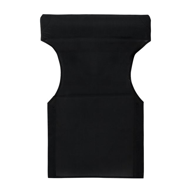 Πανί σκηνοθέτη από textilene σε χρώμα μαύρο 46.5Χ53Χ80