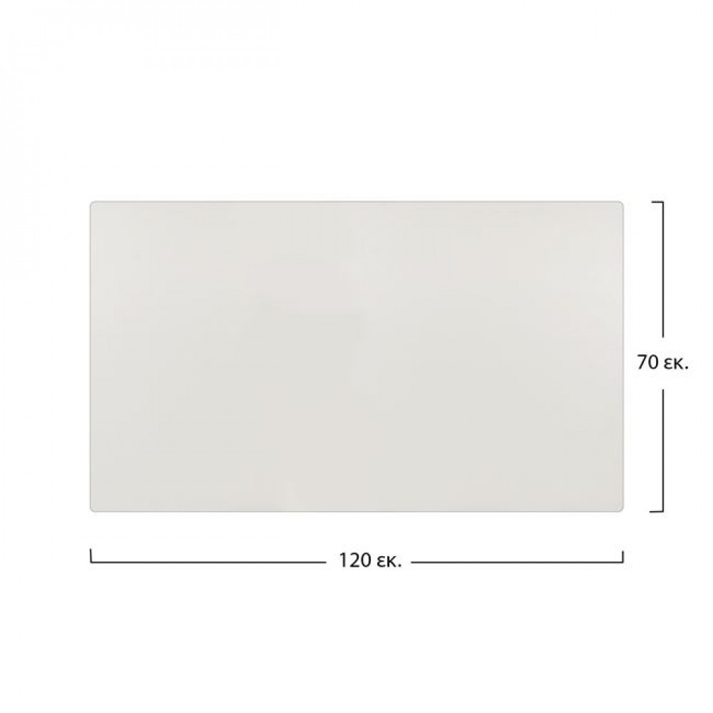 Επιφάνεια τραπεζιου  "Compact"  από Hpl σε χρώμα λευκό 120x70x1,2