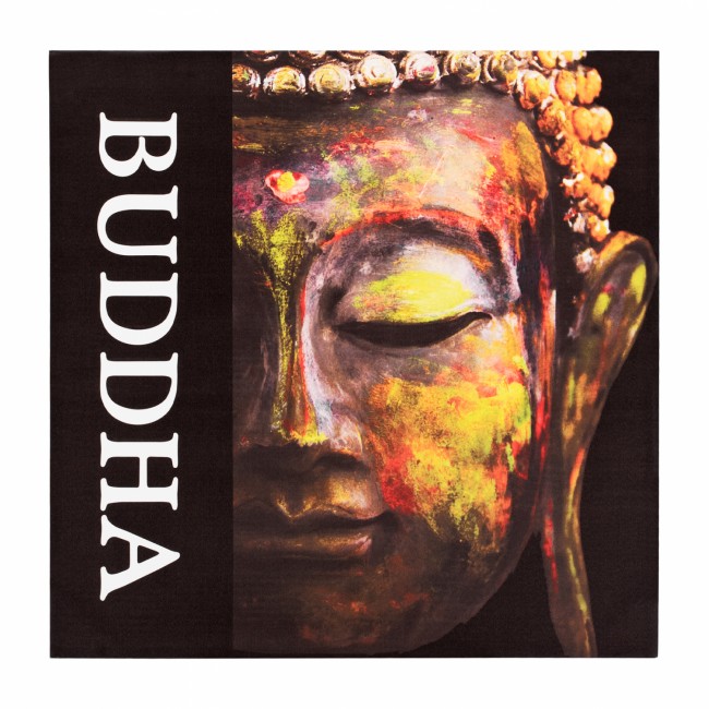 Πίνακας "BUDDHA" από καμβά πολύχρωμος 80x80