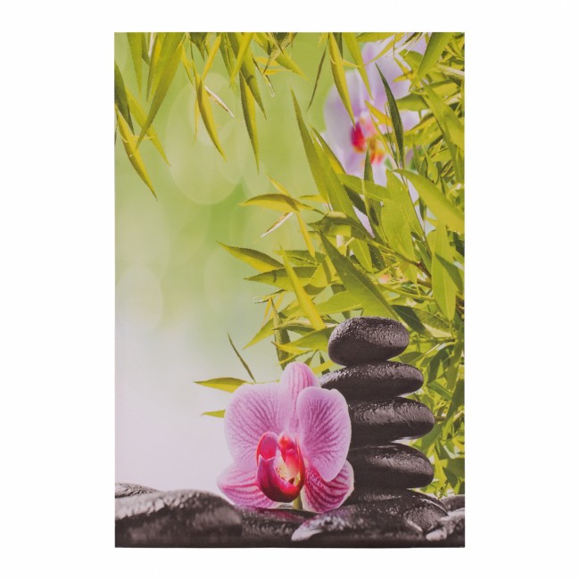 Πίνακας "FLOWER" από καμβά πολύχρωμος 60x90