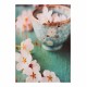Πίνακας "FLOWER CUP" από καμβά πολύχρωμος 50x70