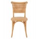 Καρέκλα "LIBERTY" από ξύλο rattan σε φυσικό χρώμα 49x54x89