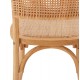 Καρέκλα "LIBERTY" από ξύλο rattan σε φυσικό χρώμα 49x54x89
