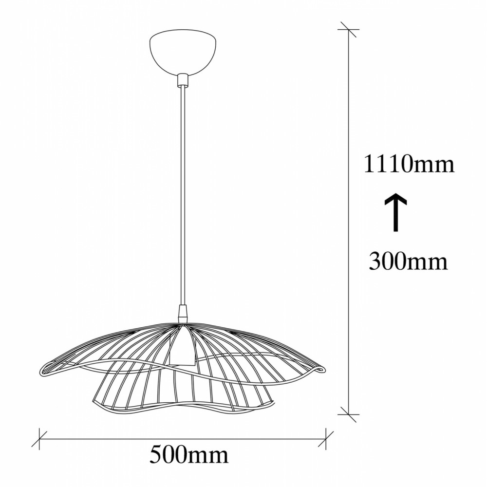 Φωτιστικό μονόφωτο μεταλλικό σε χρώμα χρυσό οξυντέ Φ50x30-111