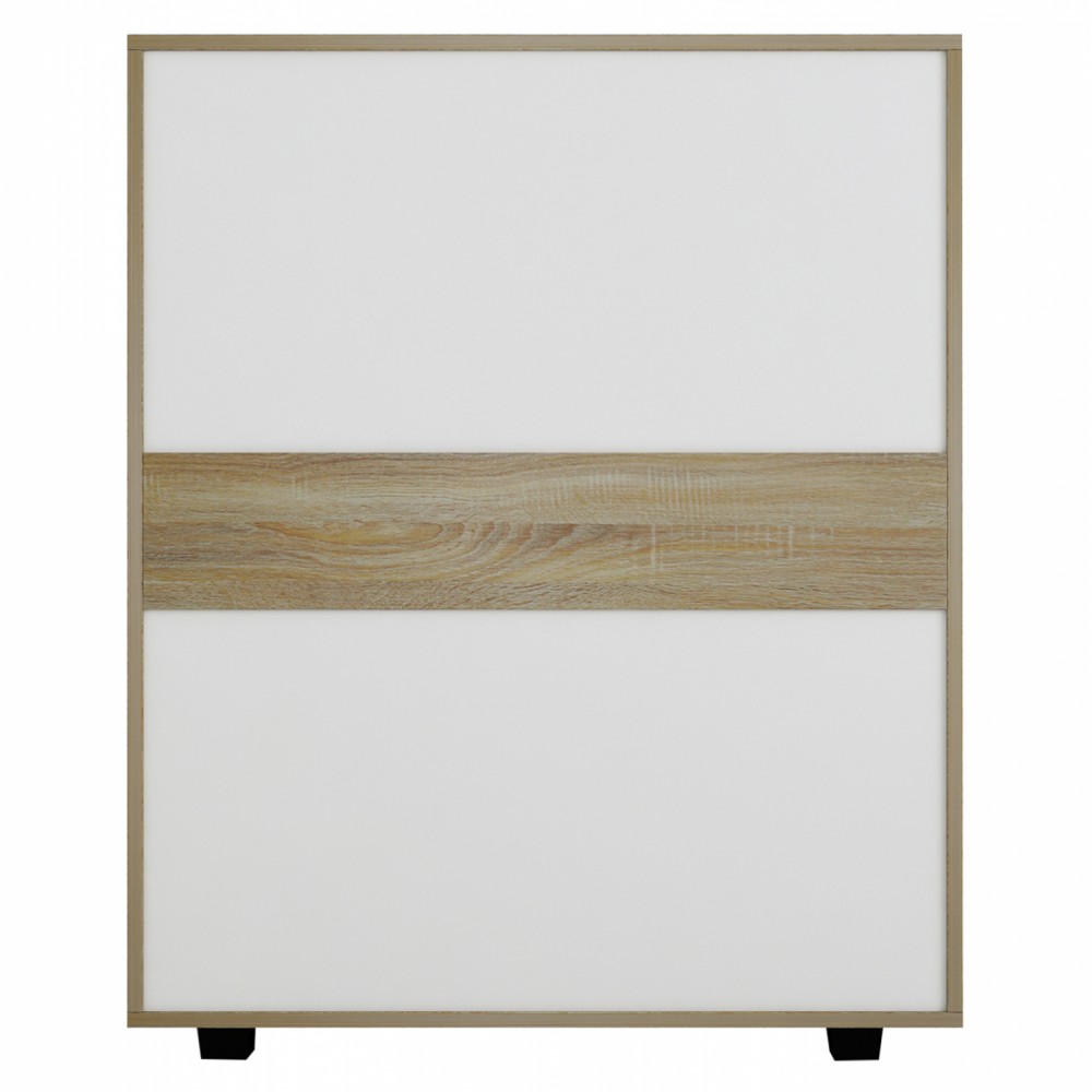 Συρταριέρα "THORG" με πέντε συρτάρια σε χρώμα σονόμα 80x40x100