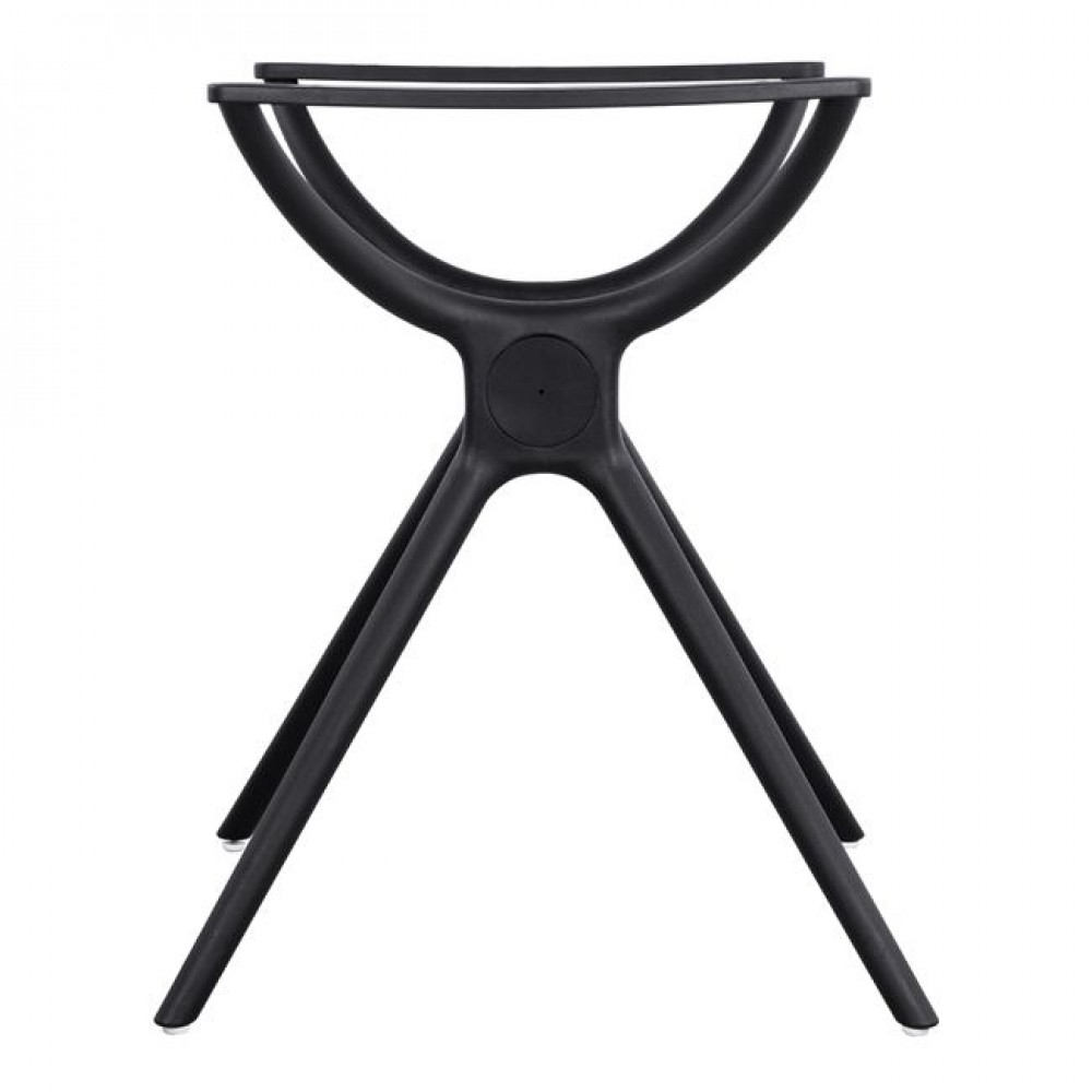 Βάση τραπεζιού από πολυπροπυλένιο σε μαύρο χρώμα 60x61x73