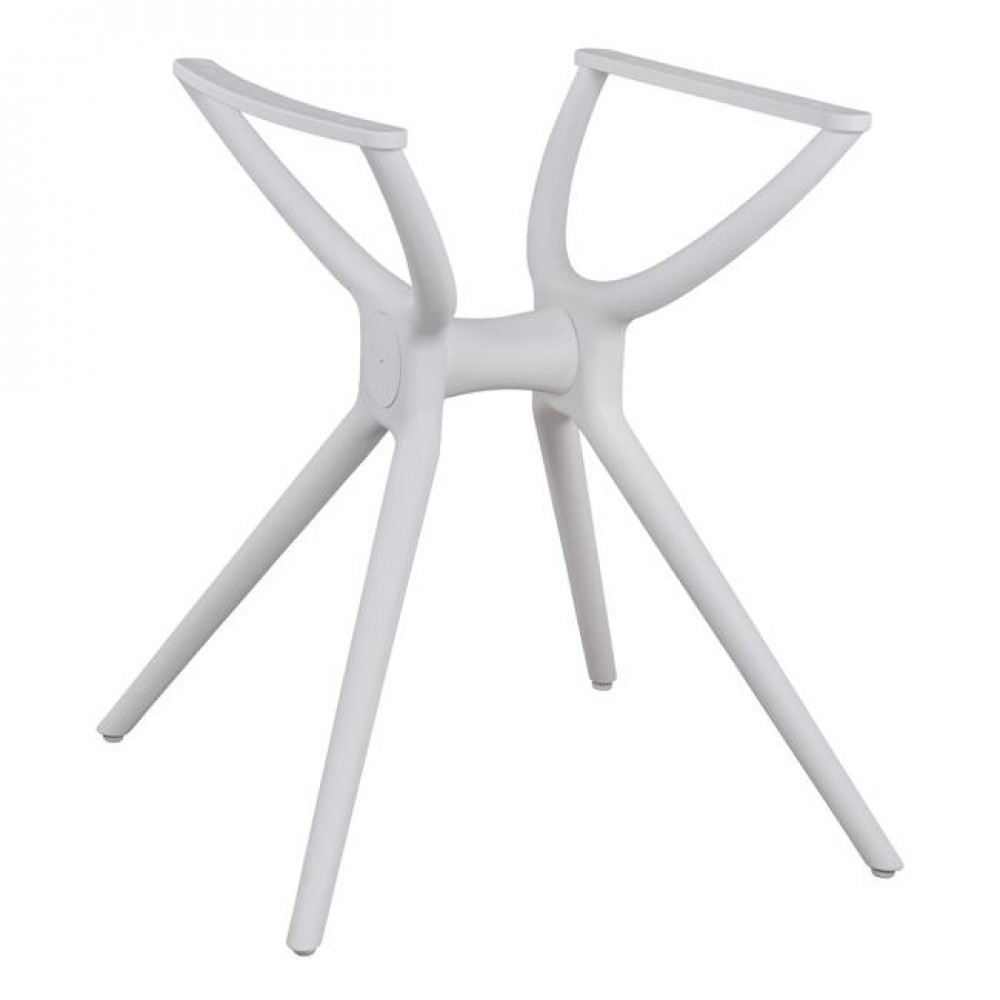 Βάση τραπεζιού από πολυπροπυλένιο σε λευκό χρώμα 60x61x73