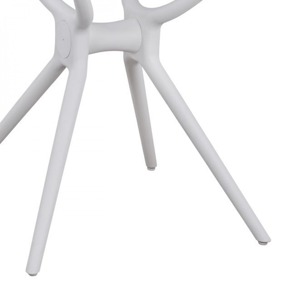 Βάση τραπεζιού από πολυπροπυλένιο σε λευκό χρώμα 60x61x73