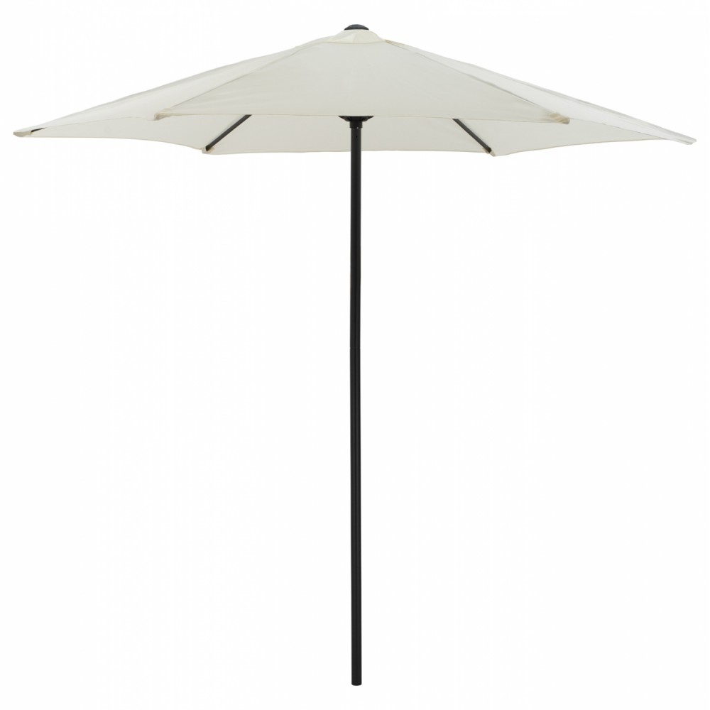 Ομπρέλα "KACEN" από αλουμίνιο/ύφασμα σε γκρι/μπεζ χρώμα Φ250x236