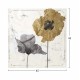 Πίνακας "GOLDEN FLOWER" σε καμβά πολύχρωμος 45x3x45