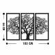 Διακοσμητικό τοίχου "ΜΑΥΡΟ ΔΕΝΤΡΟ" από μέταλλο σε χρώμα μαύρο 105x66