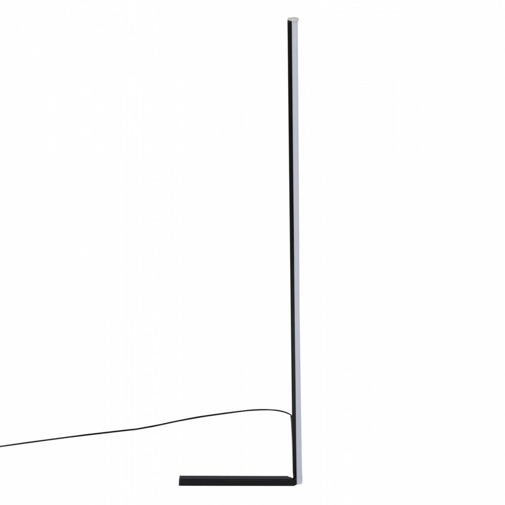 Φωτιστικό δαπέδου από μέταλλο σε μαύρο χρώμα  RGB LED 30x30x120