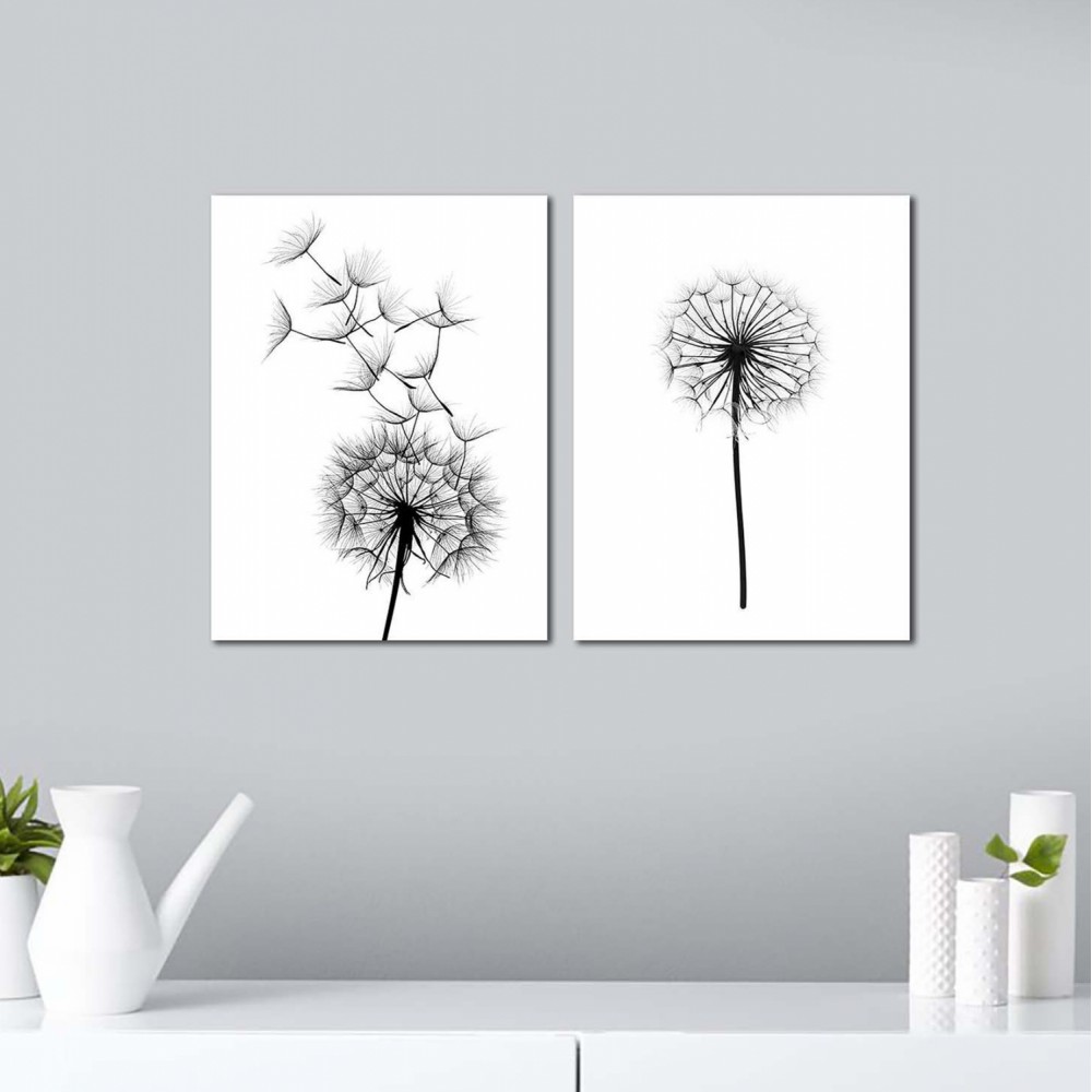 Πίνακας δίπτυχος "ΠΙΚΡΑΛΙΔΑ" από mdf σε χρώμα λευκό/μαύρο 60x2,7x40