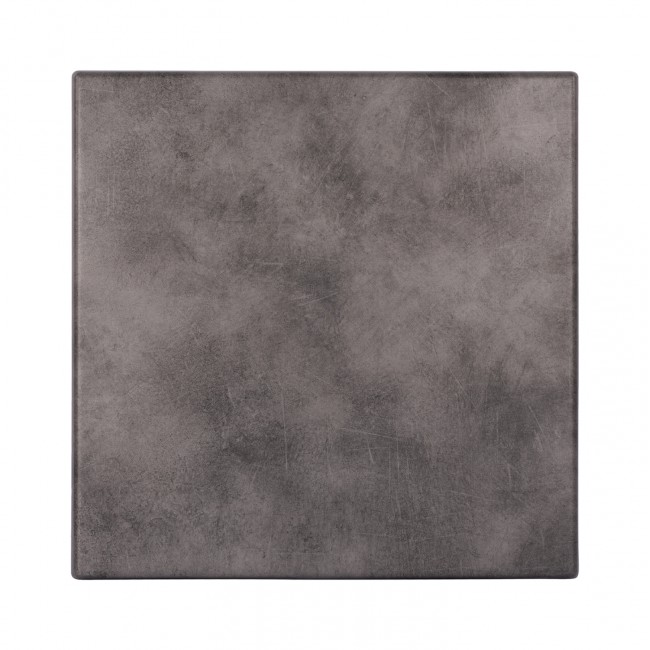 Επιφάνεια τραπεζιού από werzalit σε γκρι cement χρώμα 70Χ70Χ3.5