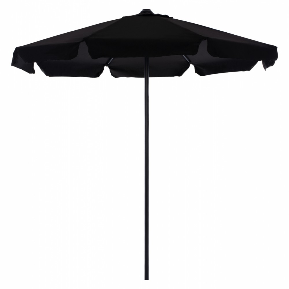 Ομπρέλα "DARWIN" από μέταλλο/ύφασμα σε μαύρο χρώμα Φ235x240