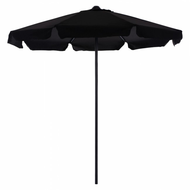Ομπρέλα "DARWIN" από μέταλλο/ύφασμα σε μαύρο χρώμα Φ235x240