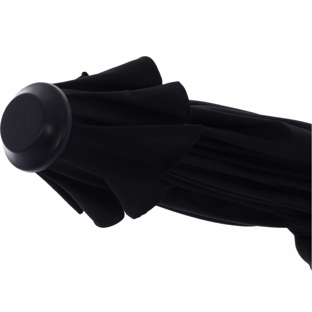 Ομπρέλα "DARWIN" από μέταλλο/ύφασμα σε μαύρο χρώμα Φ235x240