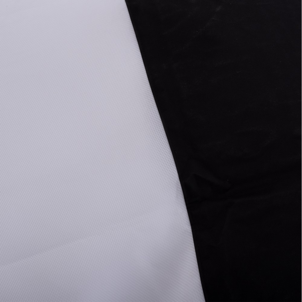 Πουφ "BLOOM"  σε χρώμα μαύρο 125x145