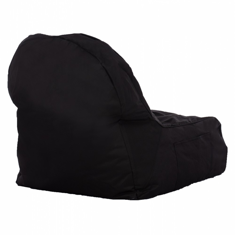 Πουφ πολυθρόνα "CLOUD" σε χρώμα μαύρο 81x78x73