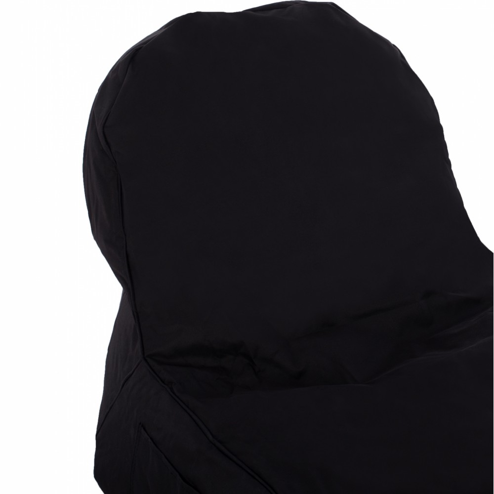 Πουφ πολυθρόνα "CLOUD" σε χρώμα μαύρο 81x78x73