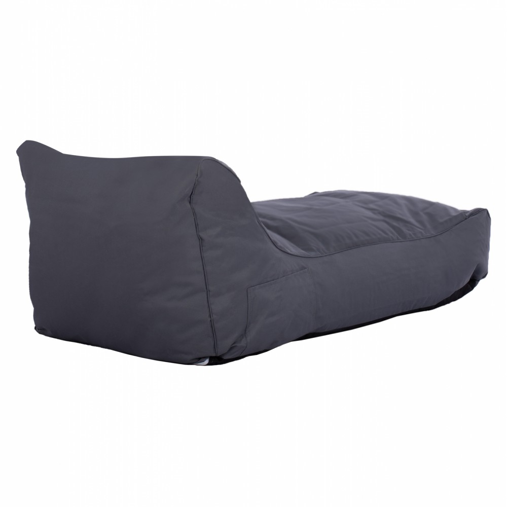 Πουφ "ALOK" σε γκρι χρώμα 140x70x60