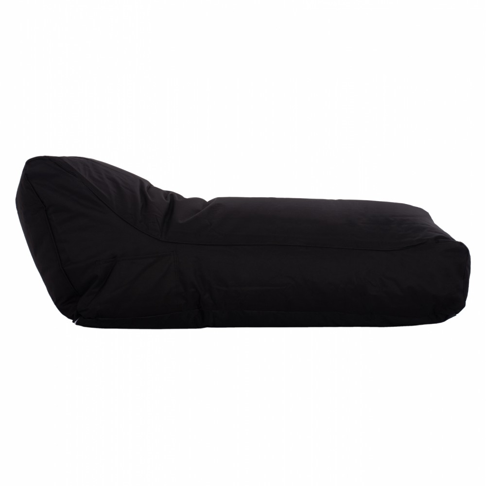 Πουφ "ALOK" σε μαύρο χρώμα 140x70x60