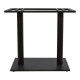 Βάση τραπεζιού από μέταλλο σε μαύρο χρώμα 40x70x72