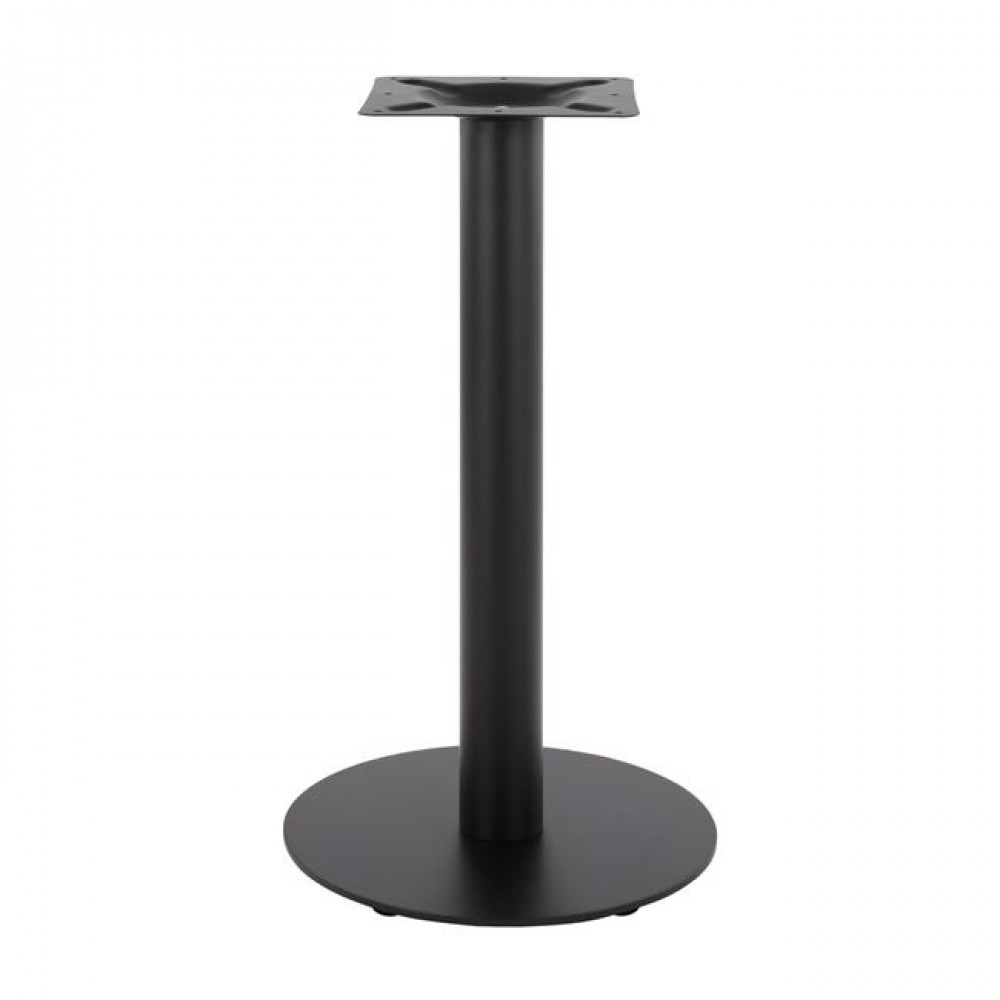 Βάση τραπεζιού από μέταλλο σε μαύρο χρώμα Φ40x72