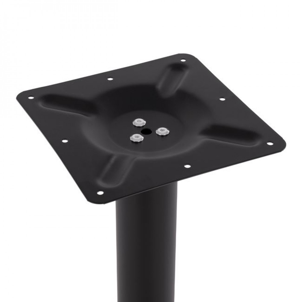 Βάση τραπεζιού από μέταλλο σε μαύρο χρώμα Φ40x72