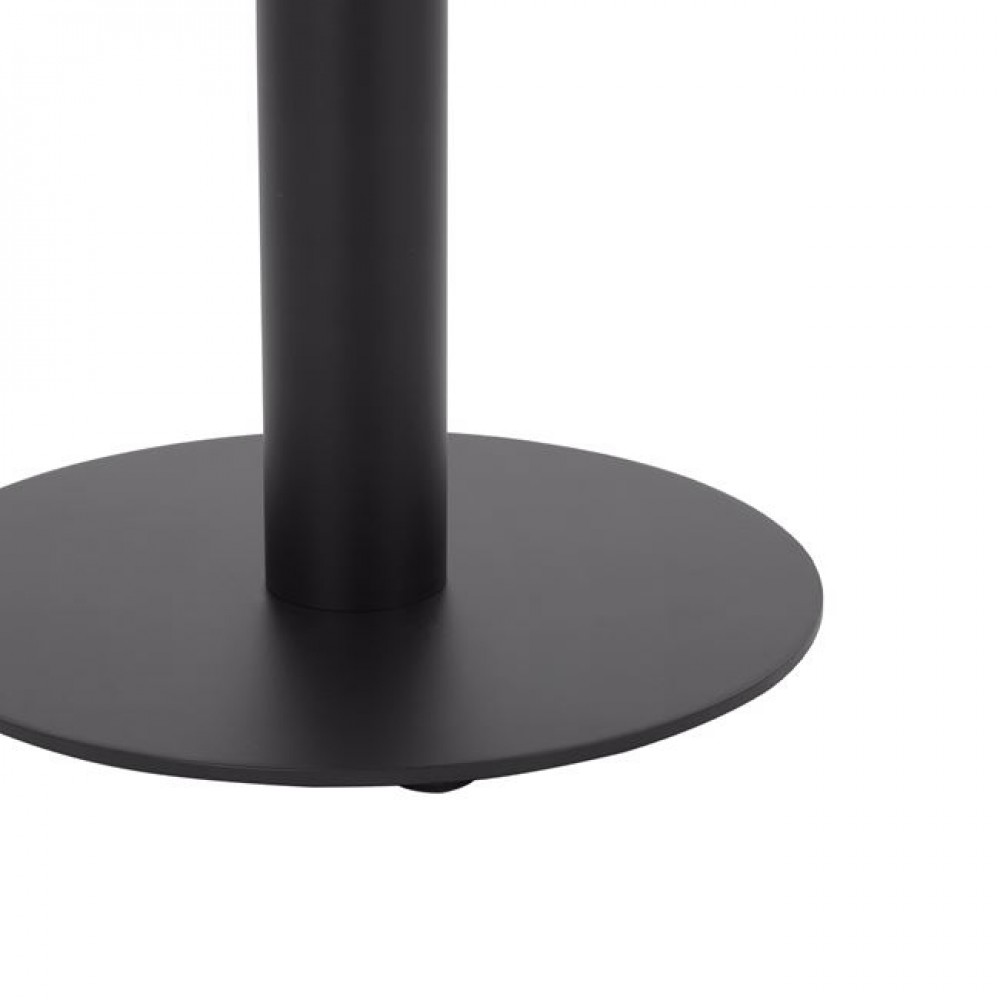 Βάση τραπεζιού από μέταλλο σε μαύρο χρώμα Φ40x72