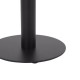 Βάση τραπεζιού από μέταλλο σε μαύρο χρώμα Φ40x72