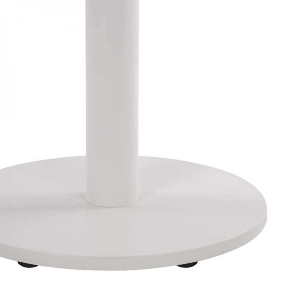 Βάση τραπεζιού από μέταλλο σε λευκό χρώμα Φ45x72