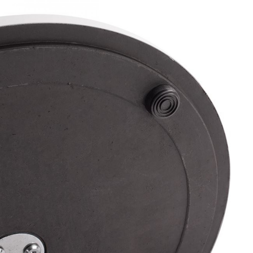 Βάση τραπεζιού από μέταλλο σε λευκό χρώμα Φ45x72