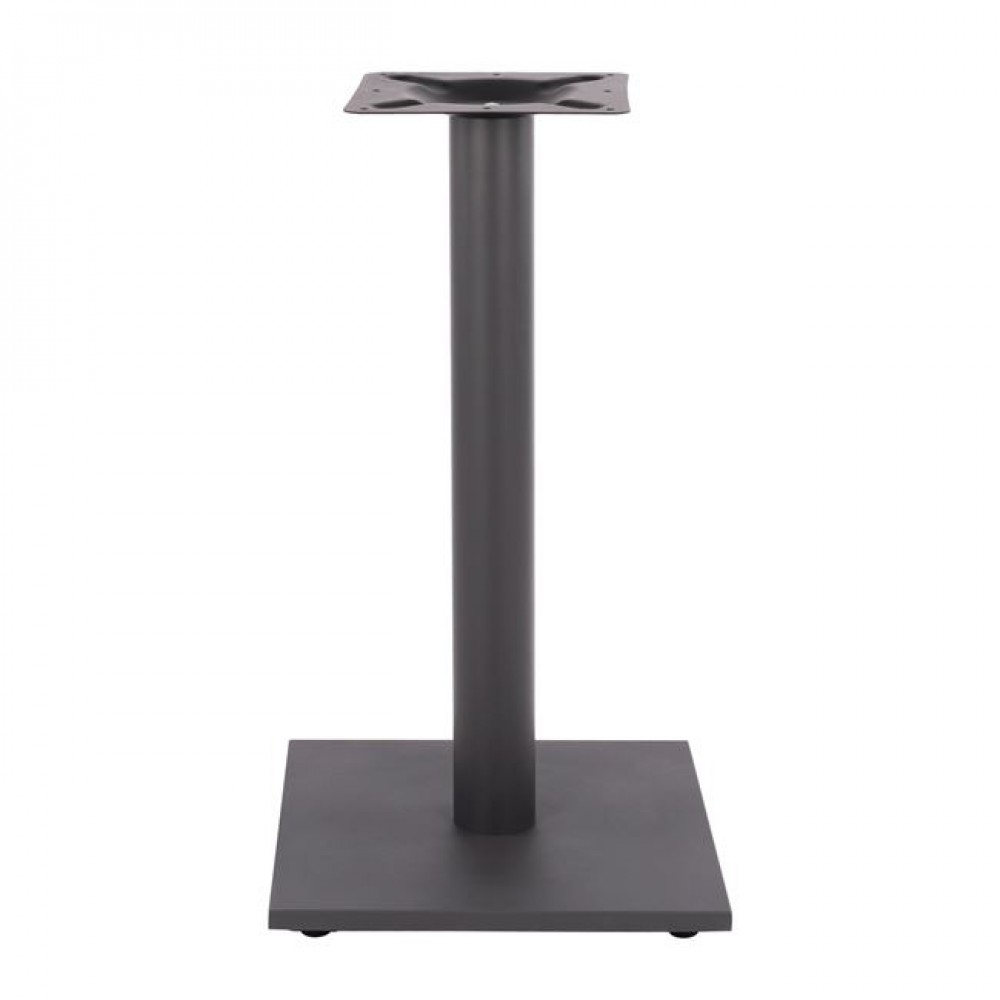 Βάση τραπεζιού από μέταλλο σε χρώμα γκρι 40x40x72