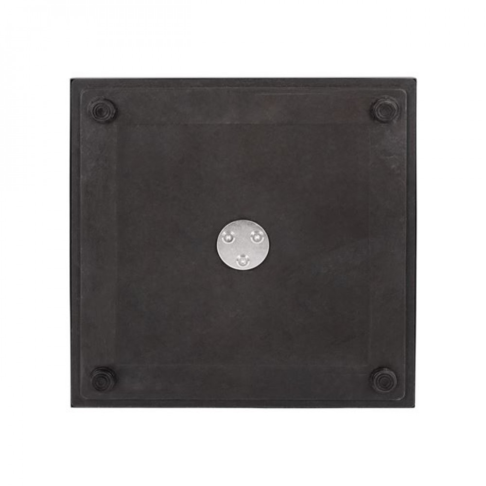 Βάση τραπεζιού από μέταλλο σε χρώμα γκρι 40x40x72