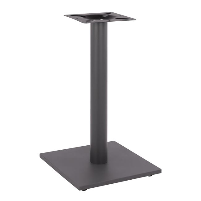 Βάση τραπεζιού από μέταλλο σε χρώμα γκρι 40x40x72