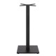 Βάση τραπεζιού από μέταλλο σε χρώμα μαύρο 45x45x108