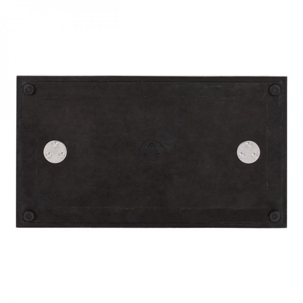 Βάση τραπεζιού από μέταλλο σε λευκό χρώμα 40x70x72