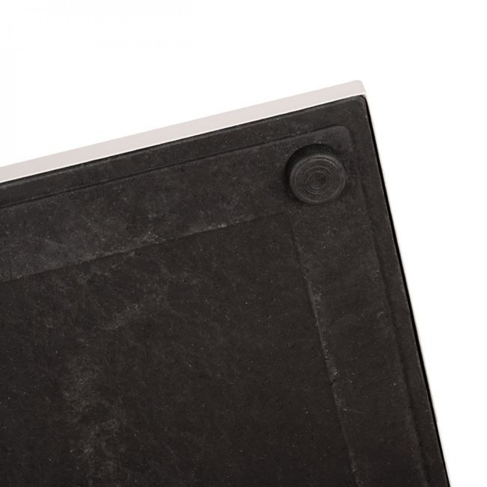 Βάση τραπεζιού από αλουμίνιο σε λευκό χρώμα 45x45x70