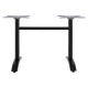 Βάση τραπεζιού πτυσσόμενη από αλουμίνιο σε μαύρο χρώμα 84x60x93