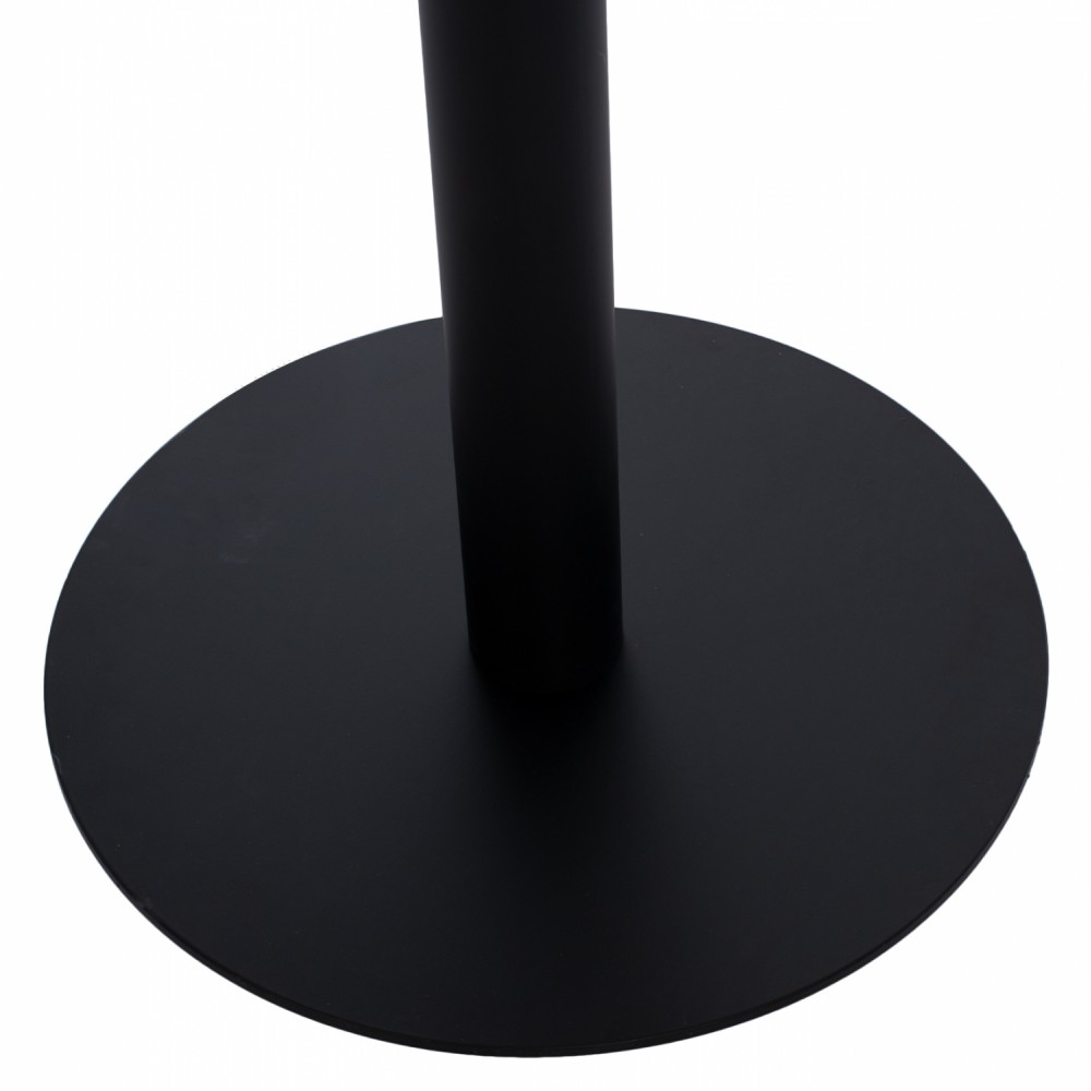 Βάση τραπεζιού από μέταλλο σε μαύρο χρώμα Φ49x94