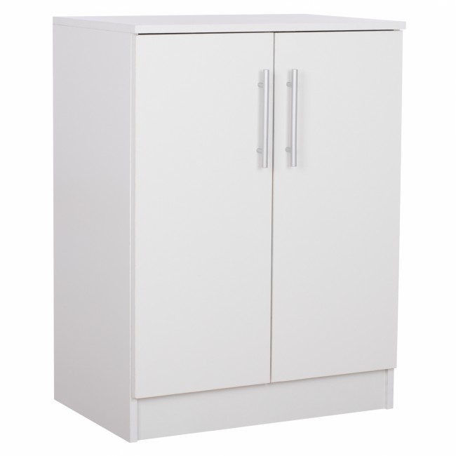Παπουτσοθήκη-ντουλάπι "EMERIE" σε λευκό χρώμα 60x40x80
